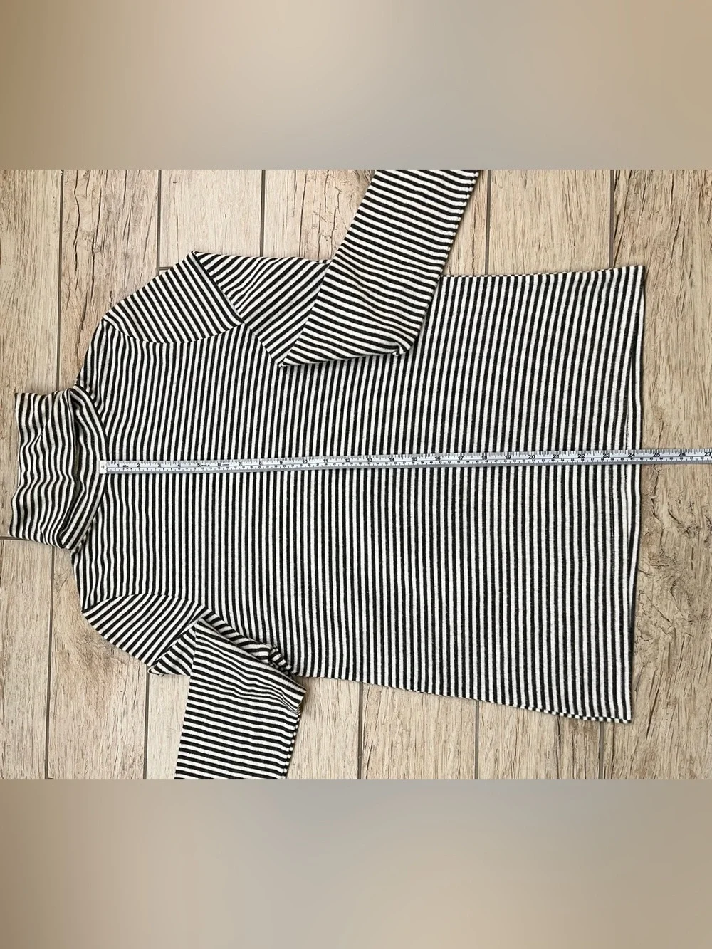 Mud Pie Striped Turtleneck Sweater